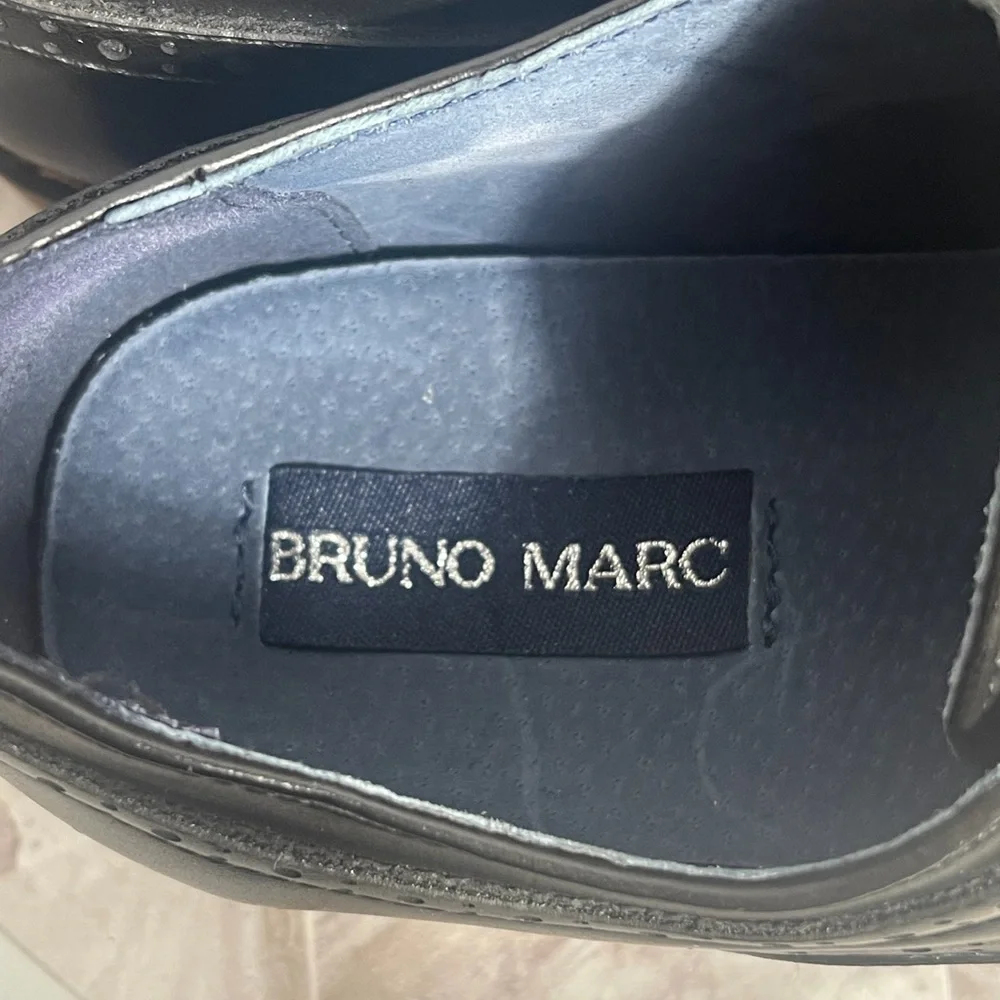 Bruno Marc Prince K1 Black Oxford Dress Shoes Boys US 3 Party Formal